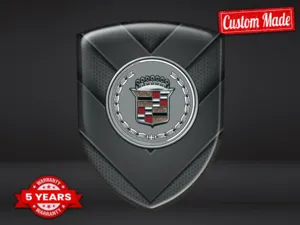Cadillac Badge Bombé Limité Premium Sport Course ST